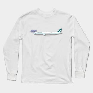 Cathay Airlines Boeing 777 Long Sleeve T-Shirt